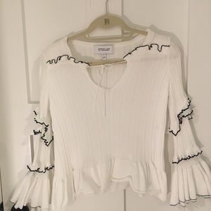 Derek Lam 10 Crosby Sweater Blouse